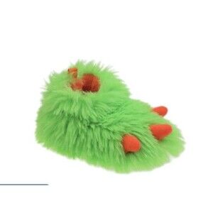 Baby Boys Or Girls Green Claw. Slippers - Wonder Nation - Size 3 - NEW